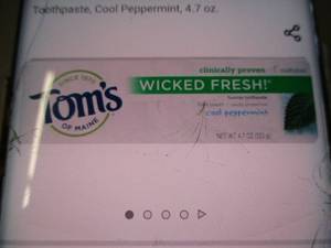 2 Tubs of Toms Wiked Fresh ToothPas...