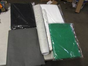 4 Unknown Materials and 2 Rolls of ...