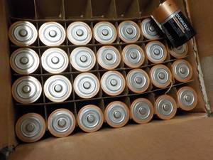 28 Duracell size D Batteries...