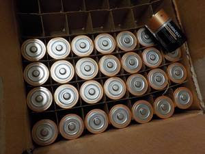 28 Duracell size D Batteries...