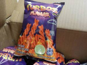 Case of 64 Turbos Flamas Snacks pa...