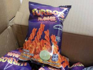 Case of 64 Turbos Flamas Snacks pa...