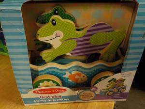 Melissa and doug Frog Pull Toy...