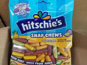 Case of Hitschies Snap Chews Tropi...