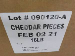 16 lb Box Cheddar Pretzel Pieces...