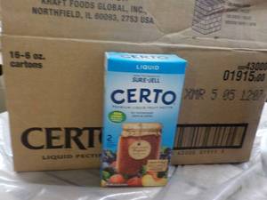 2 Cases Certo Liquid Pectin past b...