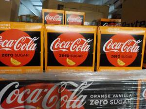 3 -12 packs Coca-Cola Orange Vanill...
