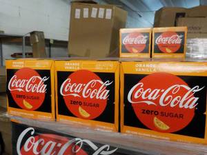 3 -12 packs Coca-Cola Orange Vanill...