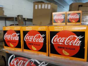 3 -12 packs Coca-Cola Orange Vanill...