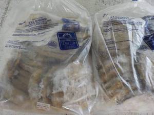 2 - 5 lb Frozen Pkg Pork Patties...
