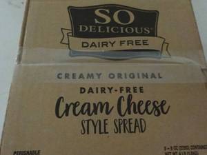 Case of Dairy Free Cream Cheese...