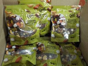 Case of 12 Bags Pistachio Fruit and...