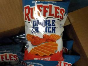 Case of Ruffles Double Crunch Chips...
