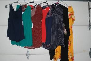 Nice assortment of womens clothing ...