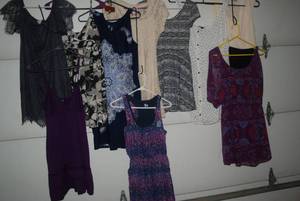 10 dresses size Medium...