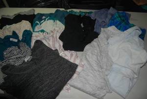 15 shirts size Medium...