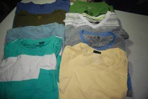 8 T Shirts size XL, 1 is a polo...