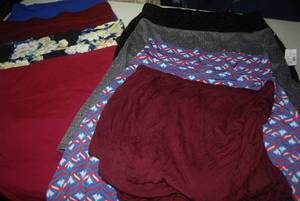 8 XL skirts...