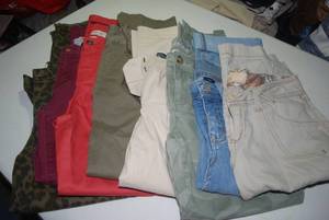 4 pair of pants 3 capris and 1 shor...