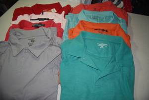 8 polos size 2X...