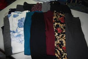12 comfy pants-yoga, sweats etc. s...