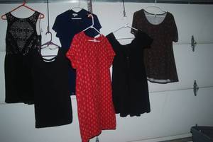 6 dresses size Large...