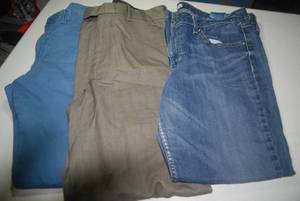3 pair pants size 32x32...