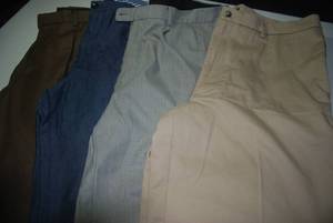 4 pair of pants size 36X34...