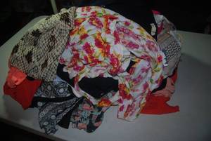 35 tops size large...