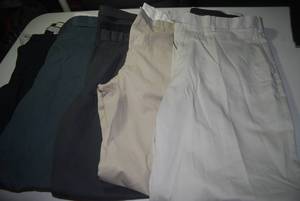5 pair of pants size 34X34...
