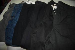 6 pair of pants size 34X30...
