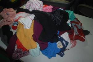 35 tops size medium...