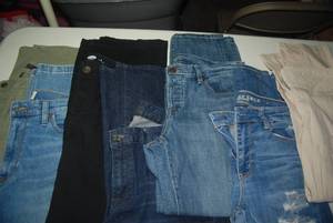 7 pair of pants size 8...