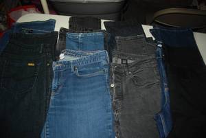 8 pair of pants size 10...