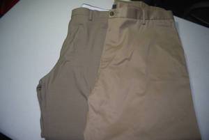 2 pair mens pants 1 is size 44X32 a...