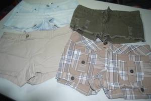 4 pair of shorts size 9...