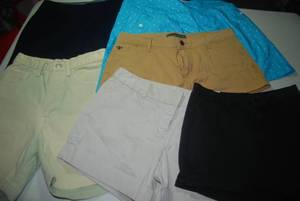 6 pair of shorts size 2...