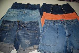 6 pair of shorts size 5...