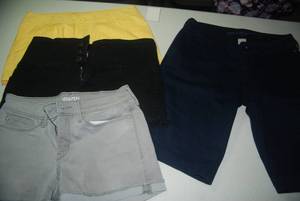 4 pair of shorts size 7...