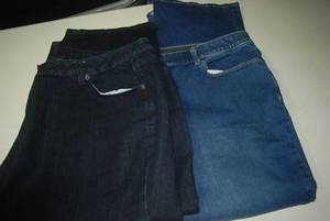 2 pair capris size 22 womens...