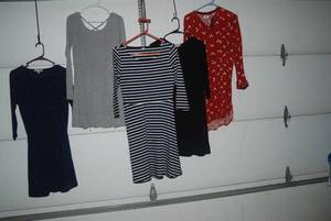 8 dresses size Small...