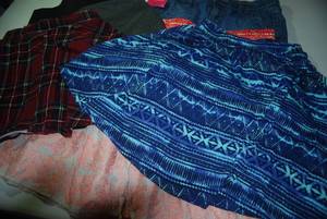 8 skirts size XS...