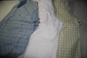 3 mens casual dress shirts size XXL...