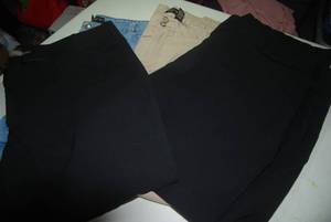 3 pair of womens pants and 2 shorts...