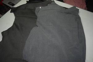2 pair dress pants size 24...