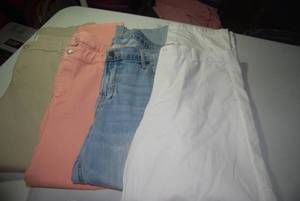 4 pair size 16 might be capris...