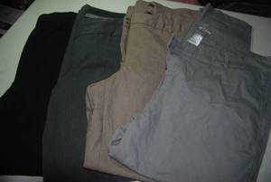 4 pair dress pants size 16...