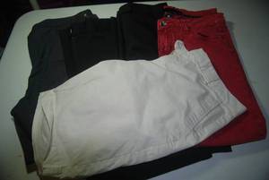 4 pair of pants 1 shorts size 12...