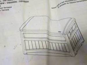 lot 20 image: 73 gallon deck storage...