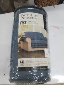 lot 56 image: Furniture protector, slate blue lov...